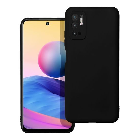 Obal / kryt pre Xiaomi Redmi Note 10 5G čierny - Forcell SOFT