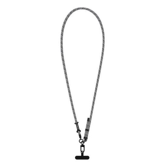 Echt Machršnůra pro mobilní telefony, černá / bílá - Aligator