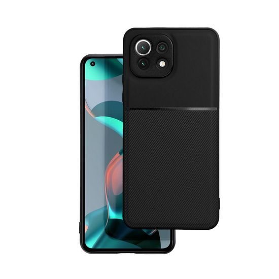 Obal / kryt na Xiaomi Mi11 Lite 5G / LTE (4G) černý - Forcell NOBLE