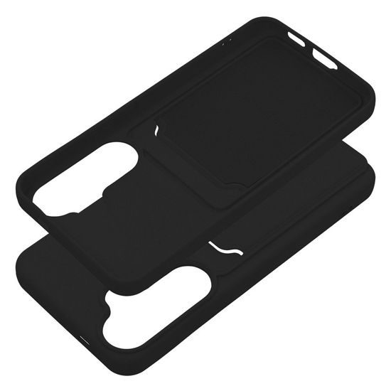 Obal / kryt na Samsung Galaxy S24 čierny - Card Case