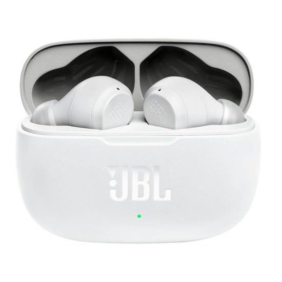 Bezdrátová sluchátka JBL Wave 200TWS bílé