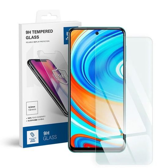Tvrdené / ochranné sklo Xiaomi Redmi Note 9 Pro - Blue Star 9H