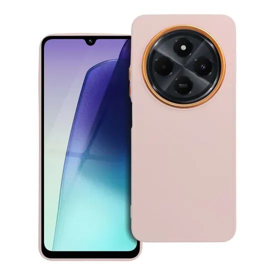 Obal / kryt na Xiaomi Redmi 14C ružový - FRAME Case