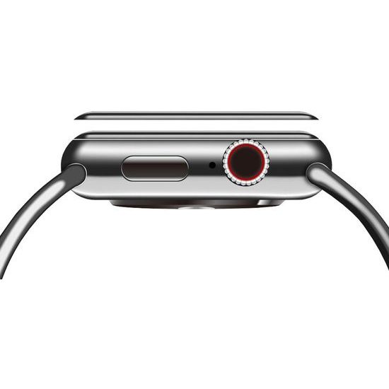 Tvrzené / ochranné sklíčko pro Apple Watch 38mm - COTEetCI 4D