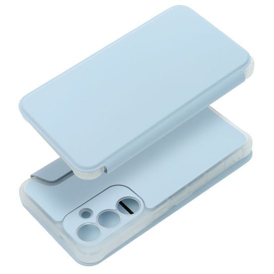 Pouzdro / obal na Samsung Galaxy S24 Plus světle modré - knížkové PIANO Book