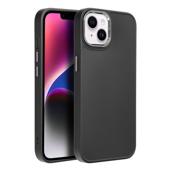 Obal / kryt na Apple iPhone 14 Pro Max černý- Frame case