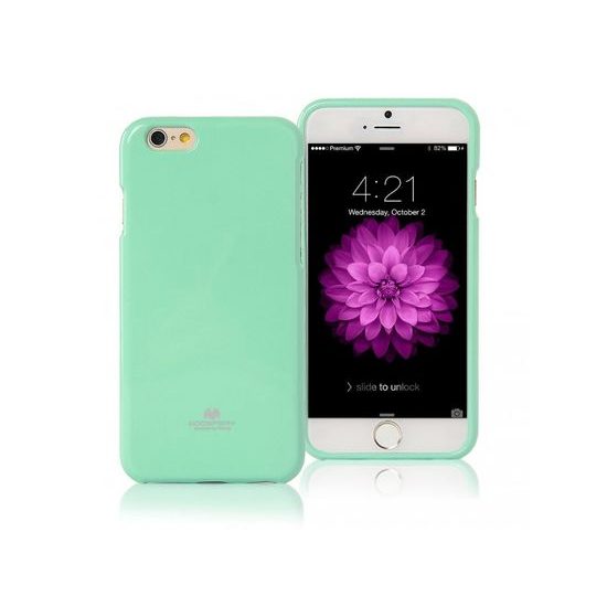 Obal / kryt pre Apple iPhone 6 / 6S mint - JELLY