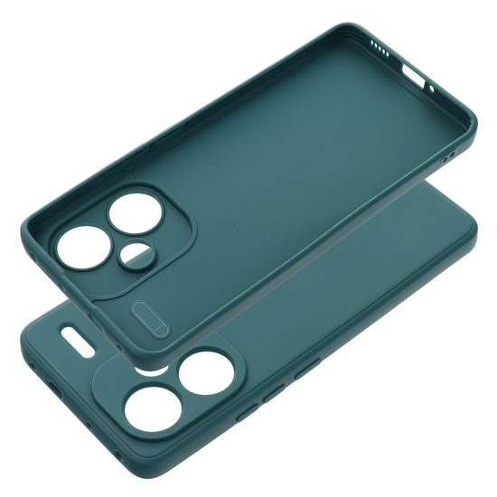 Obal / kryt na Xiaomi Redmi Note 13 Pro+ 5G tmavě zelený - MATT Case