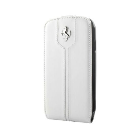 Puzdro / obal na Apple iPhone 6 / 6S white - flip Ferrari