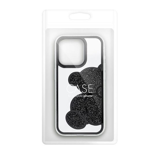 Obal / kryt na Apple iPhone 12 Mini černý - Teddy Bear Case