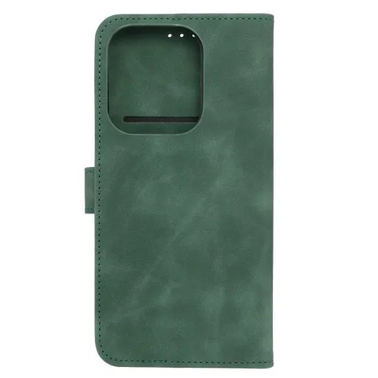 Pouzdro / obal na Xiaomi Redmi 15C zelené - knížkové TENDER