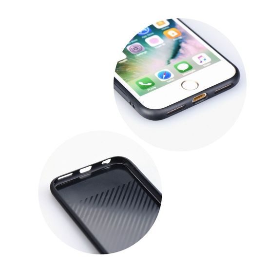 Obal / kryt pre Huawei P40 Lite E čierny - GLASS Case