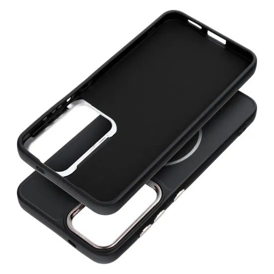 Case for Samsung A27 Frame Mag Cover compatible with MagSafe black