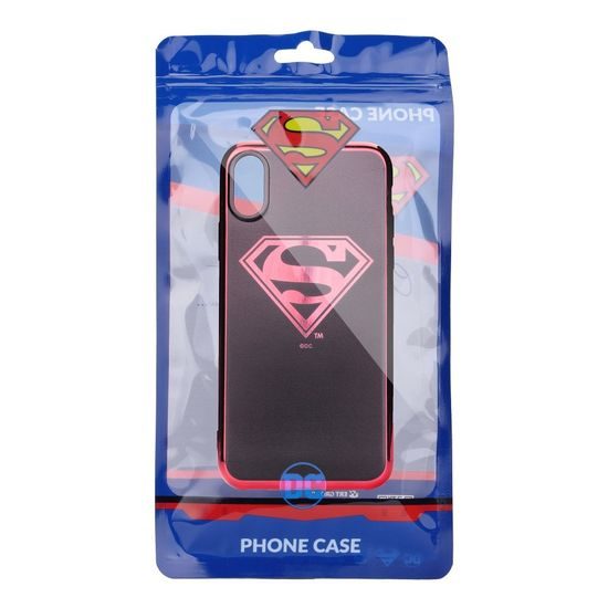 Obal / kryt na Apple iPhone XS Superman Luxury Chrome (004)
