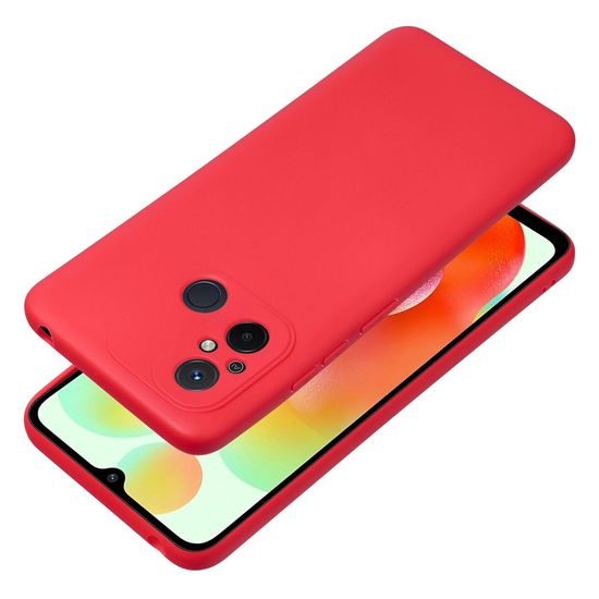 Obal / kryt na Xiaomi Redmi 12C červený - SOFT
