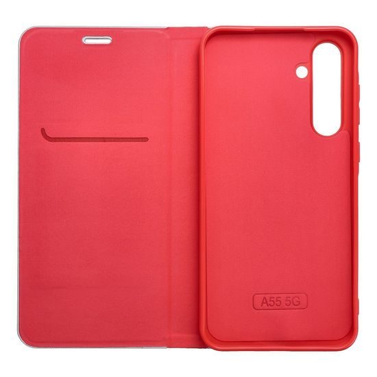 Pouzdro / obal na Samsung Galaxy A52 5G / A52 LTE ( 4G ) / A52s 5G červené - knížkové Luna Book Case