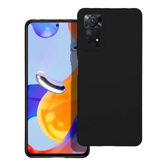 Obal / kryt na Xiaomi Redmi Note 11 Pro 5G čierny - Silicone Case
