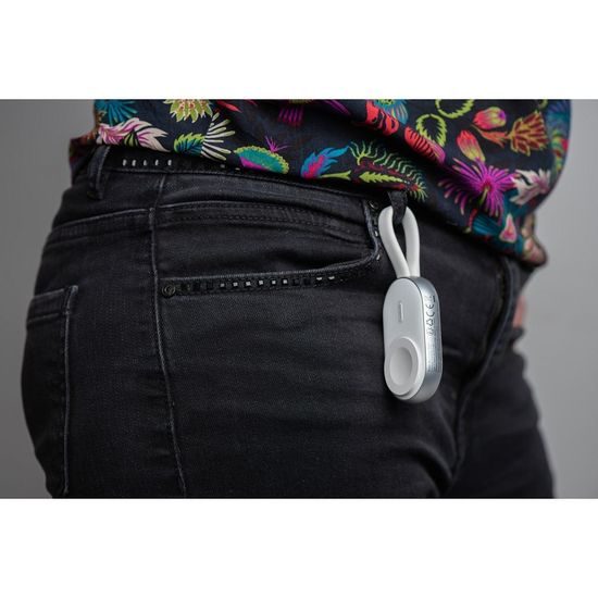 Powerbanka F-Energy Mini Power Watch 1200mAh bílá - FORCELL