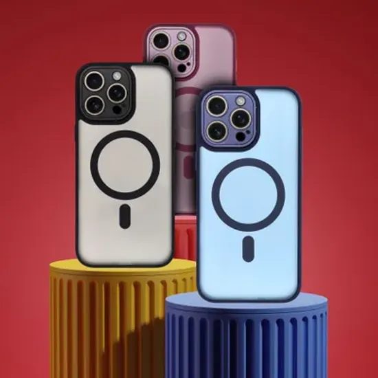 Obal / kryt na Appe iPhone 17 Pro Max modrý - Variete Mag Cover