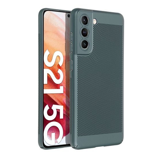 Obal / kryt na Samsung Galaxy S21 FE zelený - Breezy Case