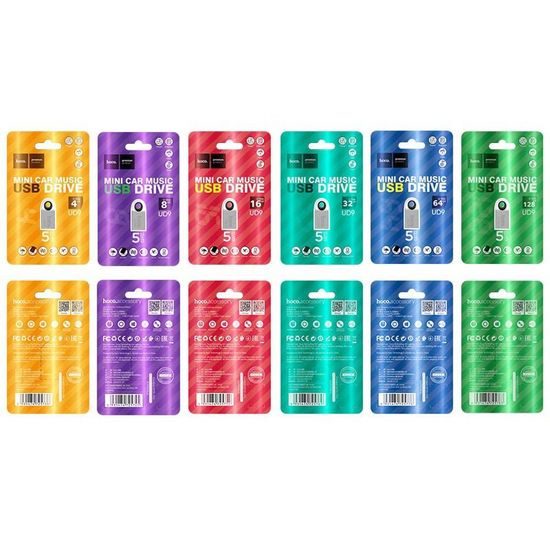 USB Flash disk HOCO Insightful UD9 s kapacitou 64GB USB 2.0 s konektorem USB