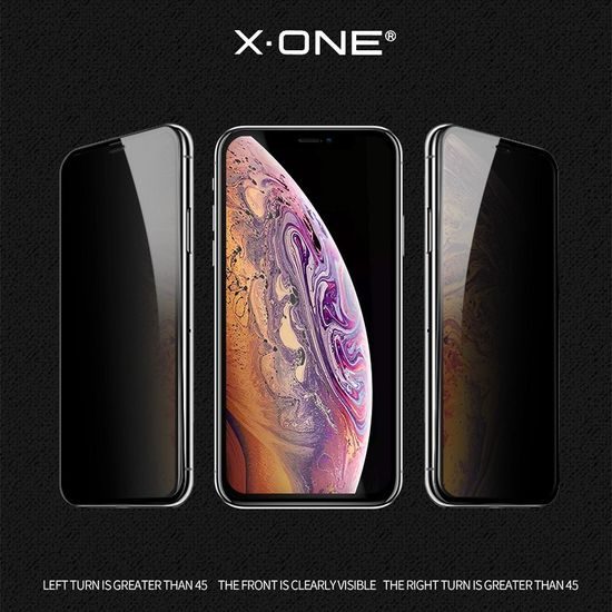 Tvrzené / ochranné sklo Apple iPhone 16 Pro - X-ONE Full Cover Extra Strong Privacy 9H