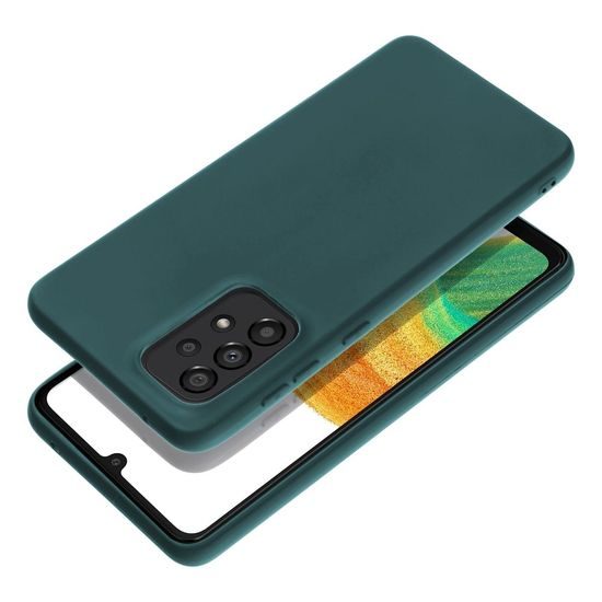 Obal / kryt na Samsung Galaxy A53 5G zelený - MATT case