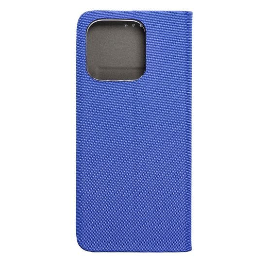 Puzdro / obal na Xiaomi Redmi 12C modré - kniha SENSITIVE