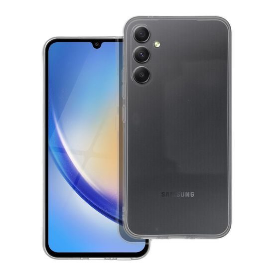 Obal / kryt na Samsung Galaxy A34 5G průhledný - CLEAR 2mm