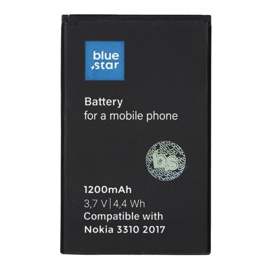 Baterie Nokia 3310 (2017)/230/225 1200 mAh Li-on Blue Star (náhrada za BL-4UL)