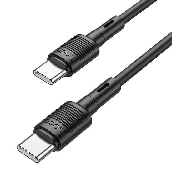 Datový / nabíjecí kabel USB-C / USB-C 1m 60W černý - HOCO X83