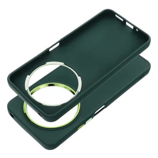 Obal / kryt na Xiaomi Redmi 14C zelený - FRAME Case
