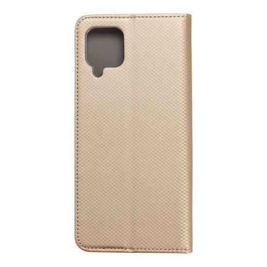 Pouzdro / obal na Samsung Galaxy A12 zlaté - Smart Case