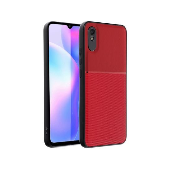 Obal / kryt na Xiaomi Redmi 9A / 9AT červený - Forcell NOBLE