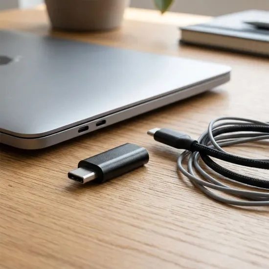 Adapter Micro USB / Type C černý - Blue Star