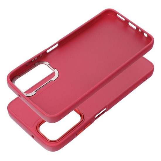 Obal / kryt na Samsung Galaxy A05s tmavoružový - FRAME