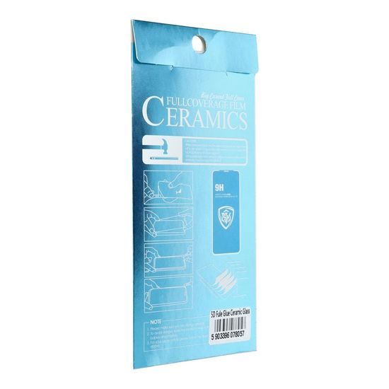 Tvrzené / ochranné sklo na Realme 9 5G / 9 Pro černé 5D plné lepení Ceramic glass
