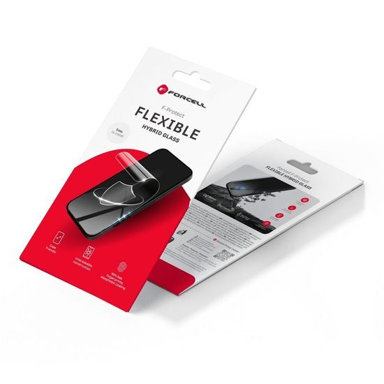 Tvrzené / ochranné sklo Apple iPhone 13 / 13 Pro / 16e 6,1" - Forcell Flexible Nano Glass
