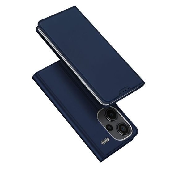 Pouzdro / obal na Xiaomi Redmi Note 13 Pro Plus 5G modré - knížkové DUX DUCIS