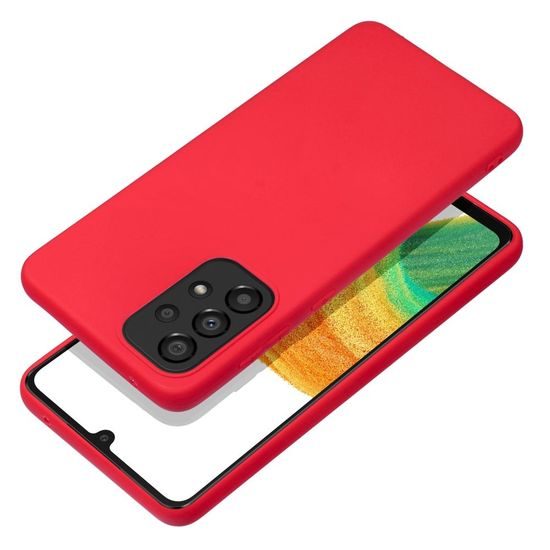 Obal / kryt pre Samsung Galaxy A33 5G červený - Forcell Soft