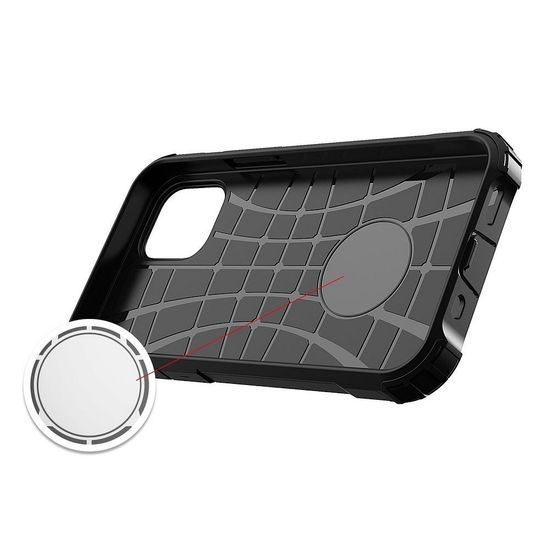 Obal / kryt na Apple iPhone 12 MINI černý - Forcell ARMOR