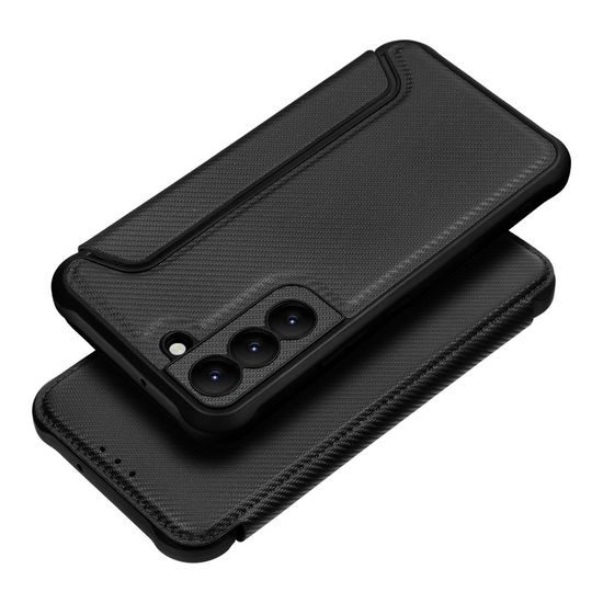 Puzdro / obal na Samsung Galaxy S22 čierny - kniha RAZOR Book