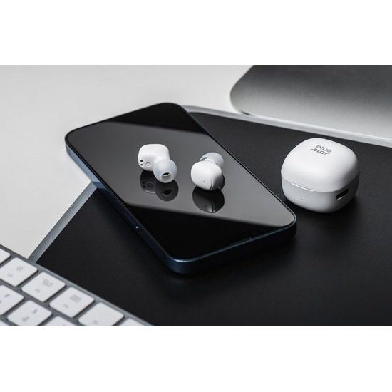 Bezdrátová sluchátka TWS Mini A19 bílá - BLUE STAR