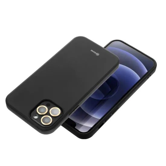 Obal / kryt na Samsung Galaxy A56 černý - Roar ALL DAY Colorful Jelly