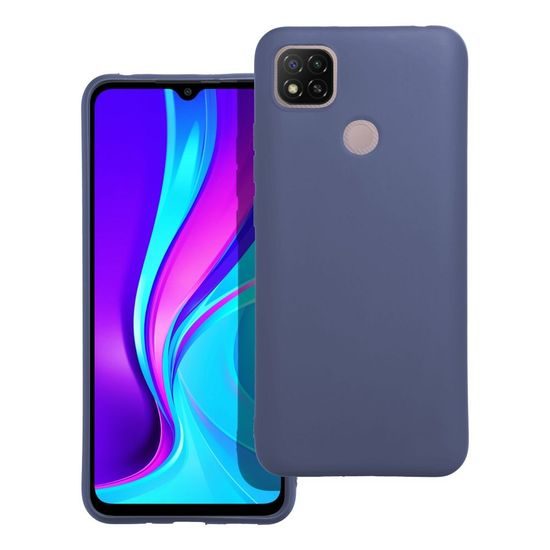Obal / kryt na Xiaomi Redmi 9C modrý - MATT Case