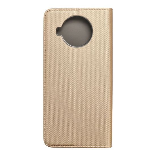 Puzdro / obal pre Xiaomi Mi 10T Lite zlaté - kniha Smart