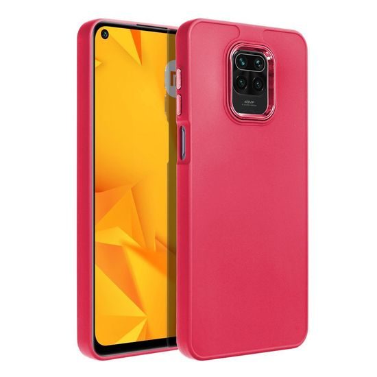Obal / kryt na Xiaomi Redmi NOTE 9S / 9 PRO ružový - FRAME