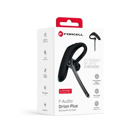 Bezdrátový headset (ENC, Multipoint, BT 6.0 + EDR, 170mah) FORCELL Orion Plus