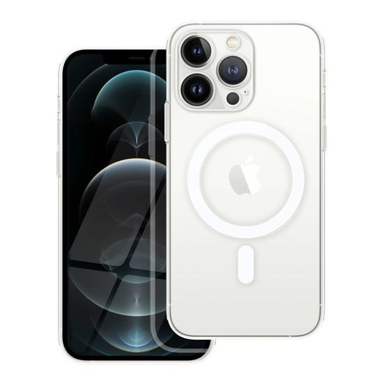Obal / kryt pre Apple iPhone 12 PRO transparentné - Mag Cover