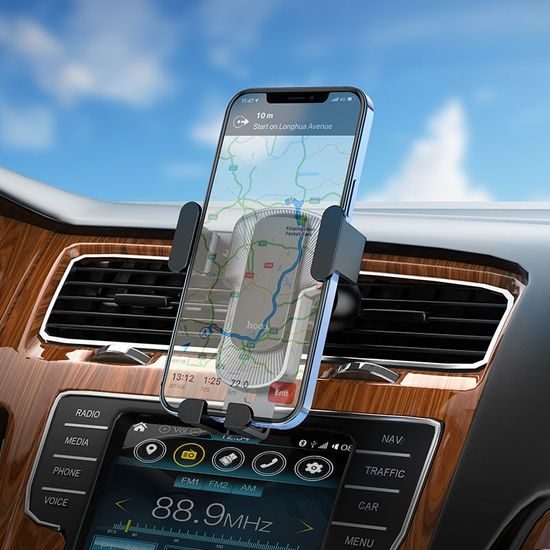 Držák do auta / větrací mřížky černý - HOCO